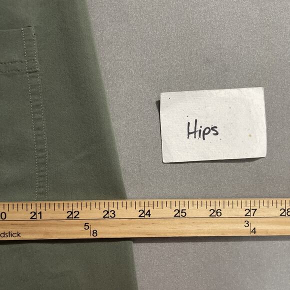 White Stag Jumper Dress Size L Sage Green Minimalist Lagenlook Modest Country - Picture 9 of 10